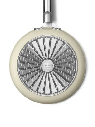 Smeg 50's Style Steel-handle Frying Pan In White