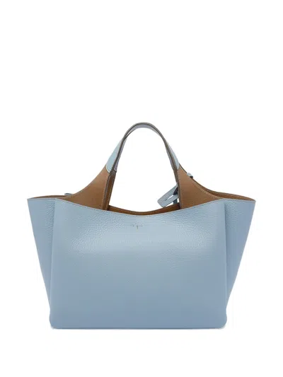 Tod's T-logo Leather Tote Bag