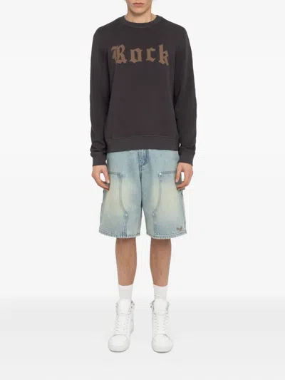 Zadig & Voltaire Stony Cotton Sweatshirt In Black