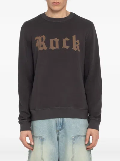 Zadig & Voltaire Stony Cotton Sweatshirt In Black