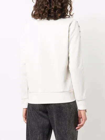 Golden Goose Star/ W's Zipped Track Jacket Denise / Technical Jersey/ Logo Star/ Strip In White