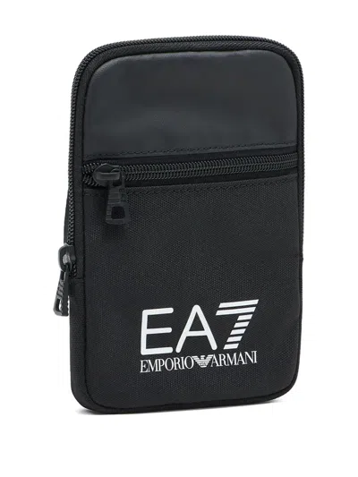 Ea7 Logo-print Shoulder Bag