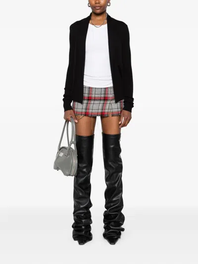 Rick Owens Ribbed Open-front Cardigan