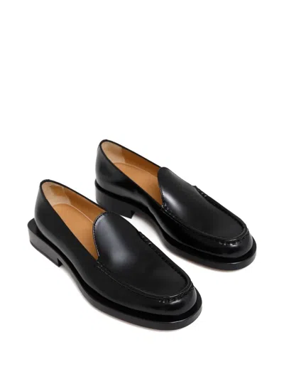 Jacquemus The Loafers Block Heal Shoes In Black