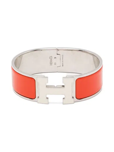 Pre-owned Hermes Clic Clac H Bracelet