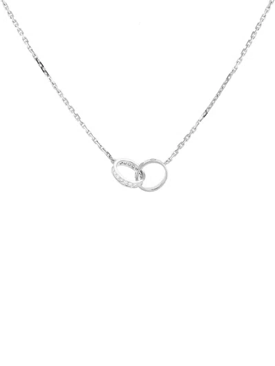 Pre-owned Cartier 18k White Gold Love Pendant Necklace