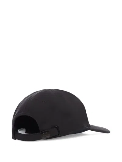 C.p. Company Logo-embroidered Baseball Cap In Black