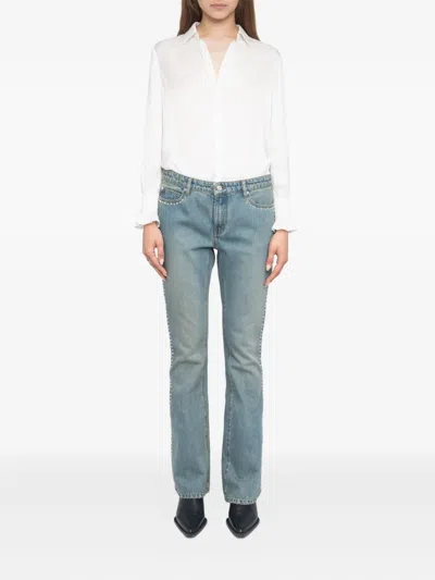 Zadig & Voltaire Eclip Stud-embellished Flared Jeans