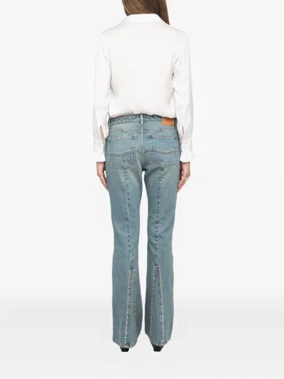 Zadig & Voltaire Eclip Stud-embellished Flared Jeans