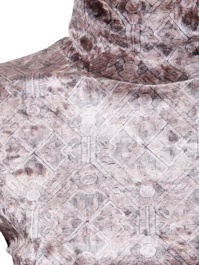 Pierre-louis Mascia Velvet Patterned Sweater In Pattern