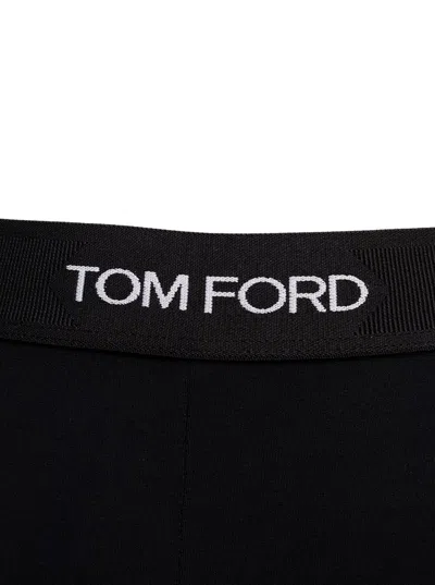 Tom Ford Stretch Lychra Leggings In Black