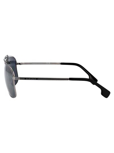 Versace Sunglasses In Gray