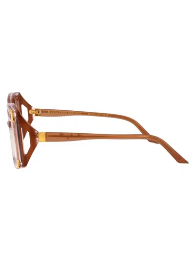 Anna-karin Karlsson Anna Karin Karlsson Caramel Acetate Sunglasses In Brown