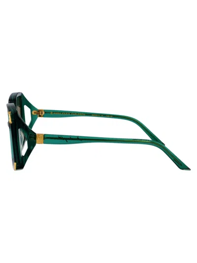 Anna-karin Karlsson Anna Karin Karlsson Emerald Acetate Sunglasses In Green