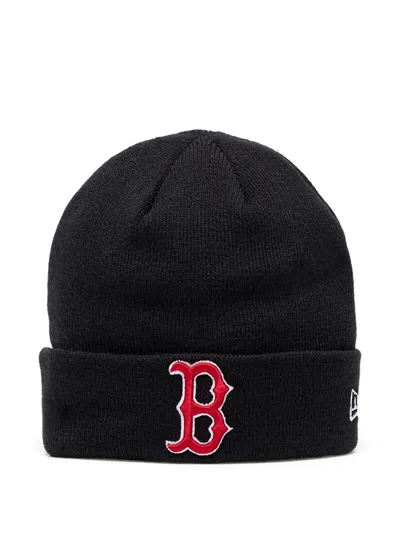 New Era Logo-patch Beanie Hat