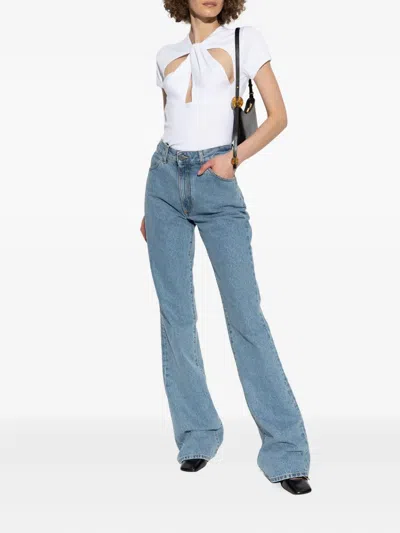 Coperni Twist-detail Short-sleeve Top