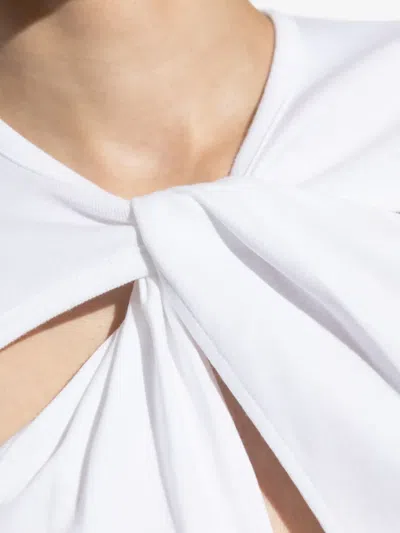 Coperni Twist-detail Short-sleeve Top
