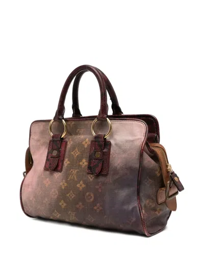 Pre-owned Louis Vuitton 2000s Text Print Tote Bag