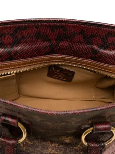 Pre-owned Louis Vuitton 2000s Text Print Tote Bag