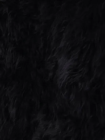 Blancha Cashmere Coat In Black