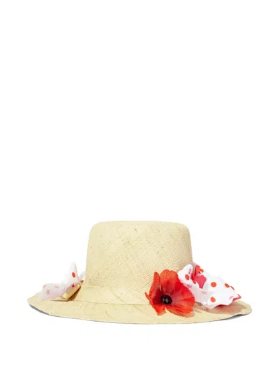 Seliniaction Bow Straw Hat