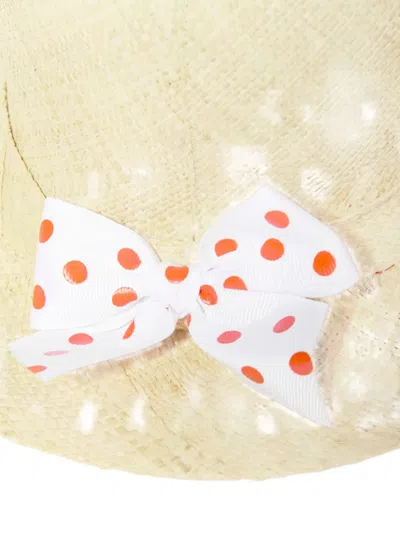 Seliniaction Bow Straw Hat