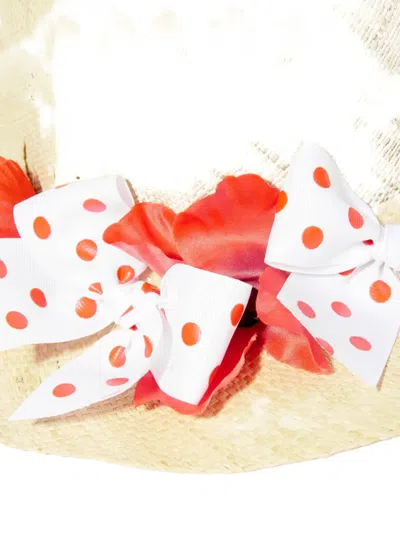 Seliniaction Bow Straw Hat