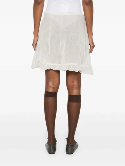 Paloma Wool Straight Skirt In White