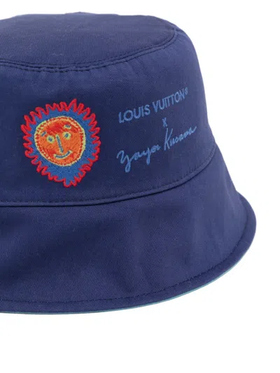 Pre-owned Louis Vuitton X Yayoi Kusama Bucket Hat