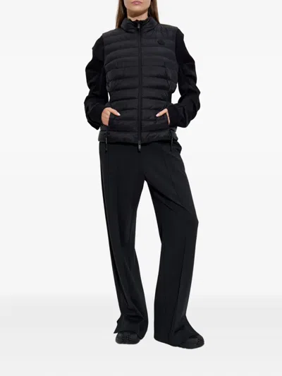 Moncler Valmarie Quilted Sleeveless Gilet In Black