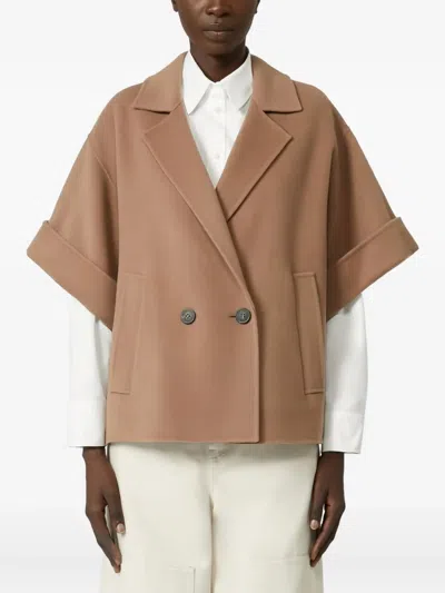 Weekend Max Mara Pera Double-breasted Short Coat