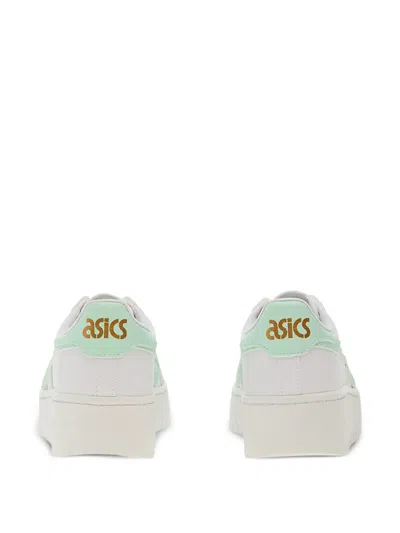 Asics Lace-up Low-top Sneakers In White