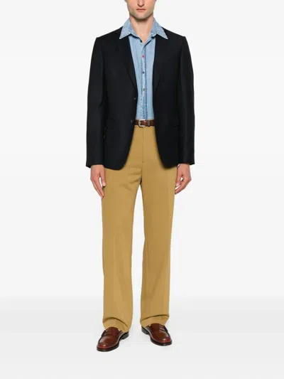 Ps By Paul Smith Men's Shirts Clear Blue In Blue