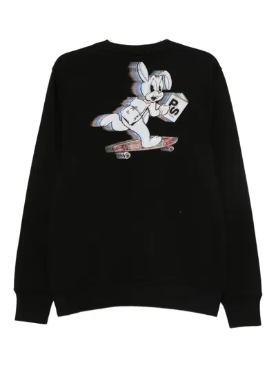 Ps By Paul Smith Ps Paul Smith Skate Bunny Cotton Sweatshirt