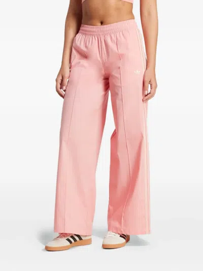 Adidas Originals 3-stripes Track Pants In Pink