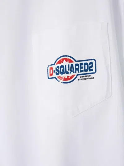 Dsquared2 Logo Printed Crewneck T-shirt