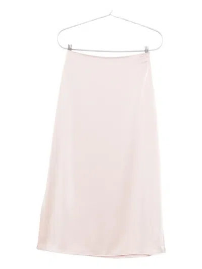 Weekend Max Mara Satin-finish Skirt In Pink