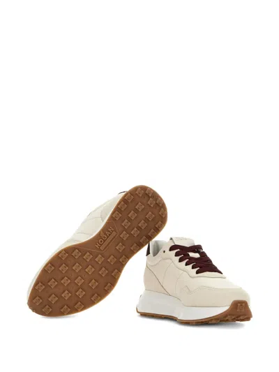 Hogan Low Top Sneakers Sole Contrasting In Transparent