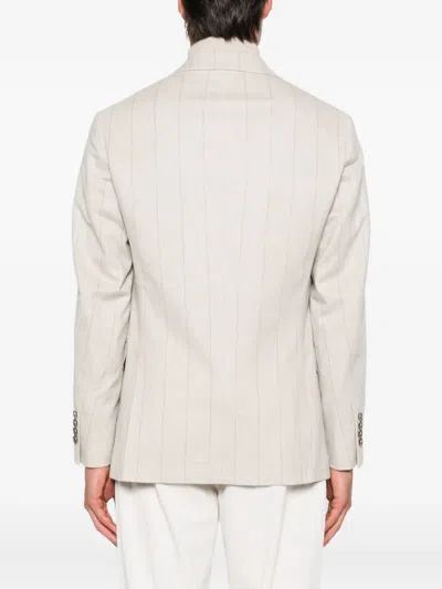 Brunello Cucinelli Pinstripe Blazer
