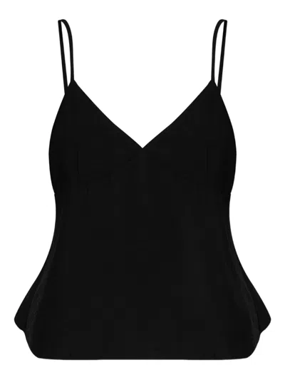 Gestuz Gzcamila V-neck Blouse In Black