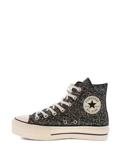 Converse Chuck Taylor Glitter High-top Sneakers In Black