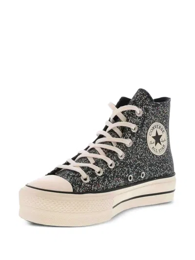 Converse Chuck Taylor Glitter High-top Sneakers In Black