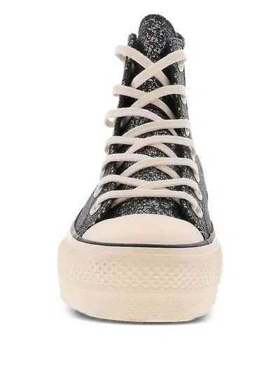Converse Chuck Taylor Glitter High-top Sneakers In Black