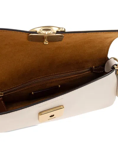 Coach Calf Leather Jet Shoulder Bag