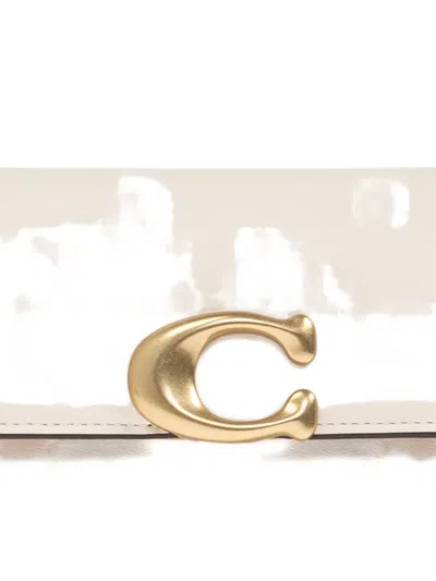 Coach Calf Leather Jet Shoulder Bag