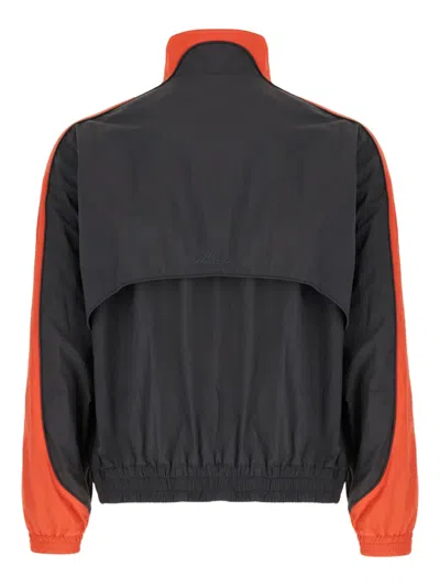 PANELLED ZIP-UP BOMBER JACKET