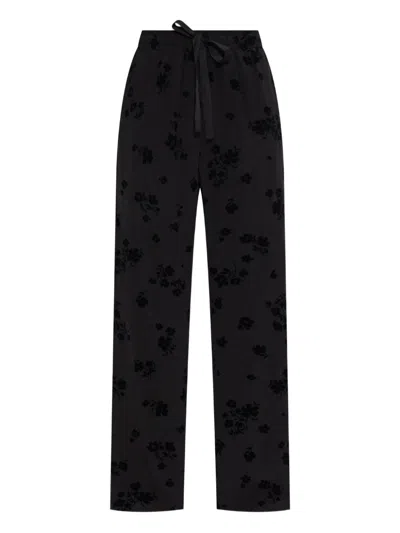 Zadig & Voltaire Drawstring Trousers In Black