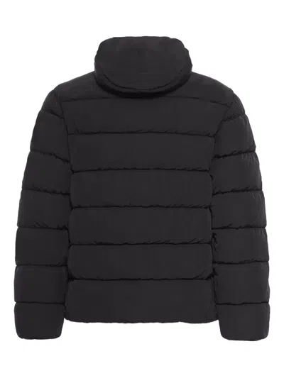 C.p. Company Chrome-r Lens Hooded Jacket In Black
