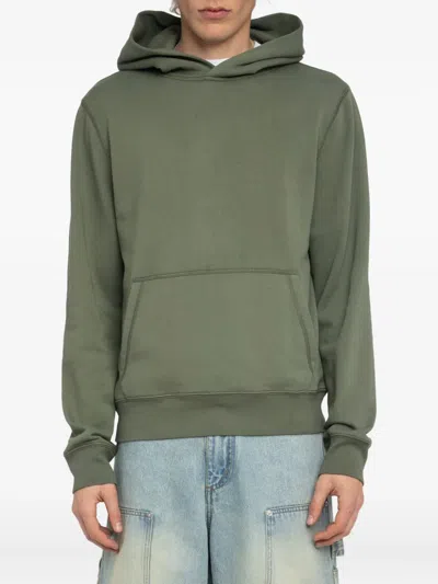 Zadig & Voltaire Sanchi Embroidered Hoodie In Green