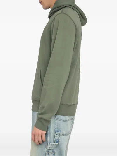 Zadig & Voltaire Sanchi Embroidered Hoodie In Green